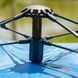 Палатка туристическая двухместная 200*200*140 см, голубой LU-019BL фото 6