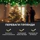 Гірлянда Роса нитка 500 LED довжина 50 м з пультом від мережі Прозорий Дріт, Жовтий 500L50MW фото 6