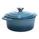 Кастрюля чугунная эмалированная 2,5 л, синий HP-1-14-BLUE фото 12