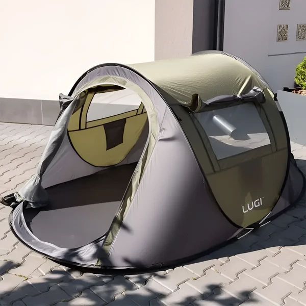 Намет Pop-Up двомісний 245*145*100 см з автоматичним каркасом, зелений LU-030GR фото