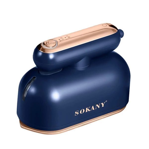 Дорожня праска SOKANY SK-3064 для сухого та вологого прасування, синій SK3064NB фото