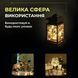 Гирлянда Роса нить 50 LED длина 5 м на батарейках (в комплекте), Желтый 50L5MW фото 5