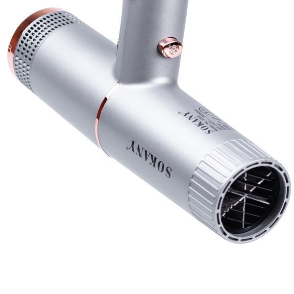 Фена для волос Sokany SK-2220 с концентратором, серебро, серебро SK2220 фото