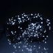 Гирлянда Нитка уличная 1000 LED 100 м от сети черный провод, белый (холодный белый)  CF1000L100MB фото 4