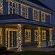 Гірлянда Нитка вулична 500 LED 50 м від мережі чорний дріт, жовтий ( теплий білий ) CF500L50MB фото 3
