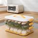 Контейнер для хранения и заморозки продуктов трехъярусный 32*21*16,5 см, оранжевый HP50657 фото 1