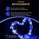 Гірлянда Роса нитка 1000 LED довжина 100 м з пультом від мережі Зелений Дріт, Синій 1000L100MG фото 5